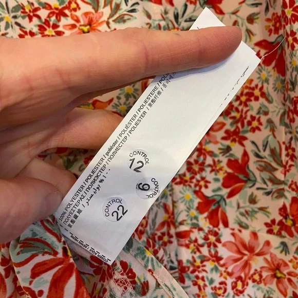 Floral mango blouse - Picture 4 of 4